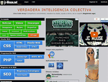 Tablet Screenshot of code.jc-mouse.net